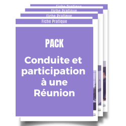 Pack "Réunion : organisation, conduite et participation"